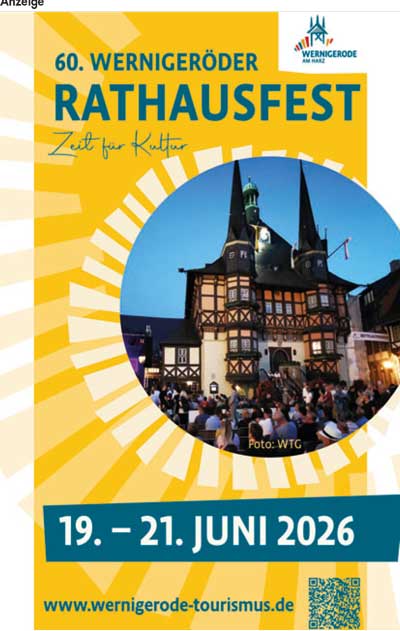60. Werniger�der Rathausfest