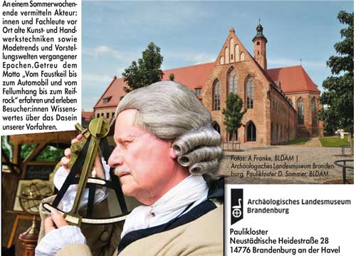 Archotechnica im Archologischen Landesmuseum Brandenburg