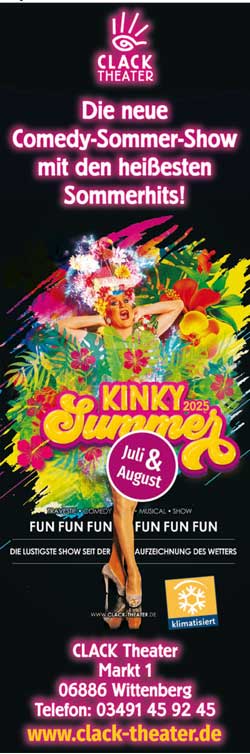 Comedy-Sommer-Show "Kinky Summer" im Clack Theater
