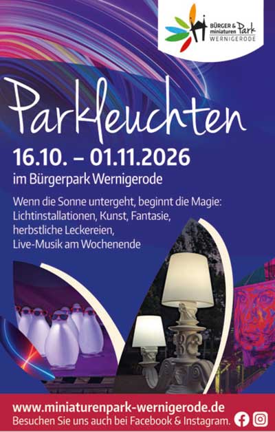 Der B�rgerpark Wernigerode beginnt zu leuchten 2026