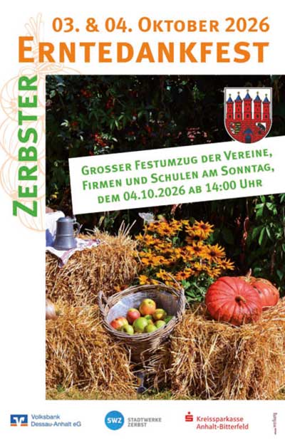 Erntedankfest Zerbst 2026
