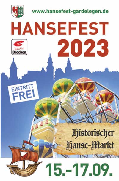 Hansefest Gardelegen 15.-17.09.