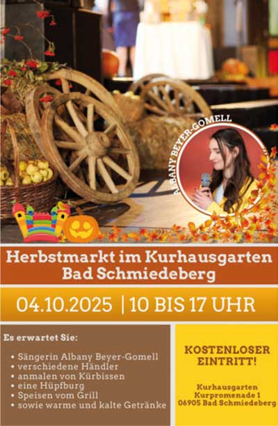 Herbstmarkt Bad Schmiedeberg