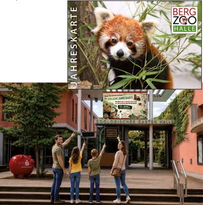 Bergzoo Halle Jubil�umsaktion