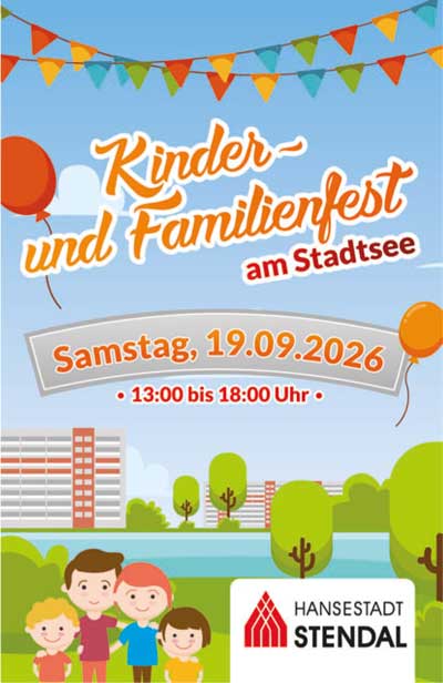 Kinder- und Familienfest Stadtsee Stendal 2026