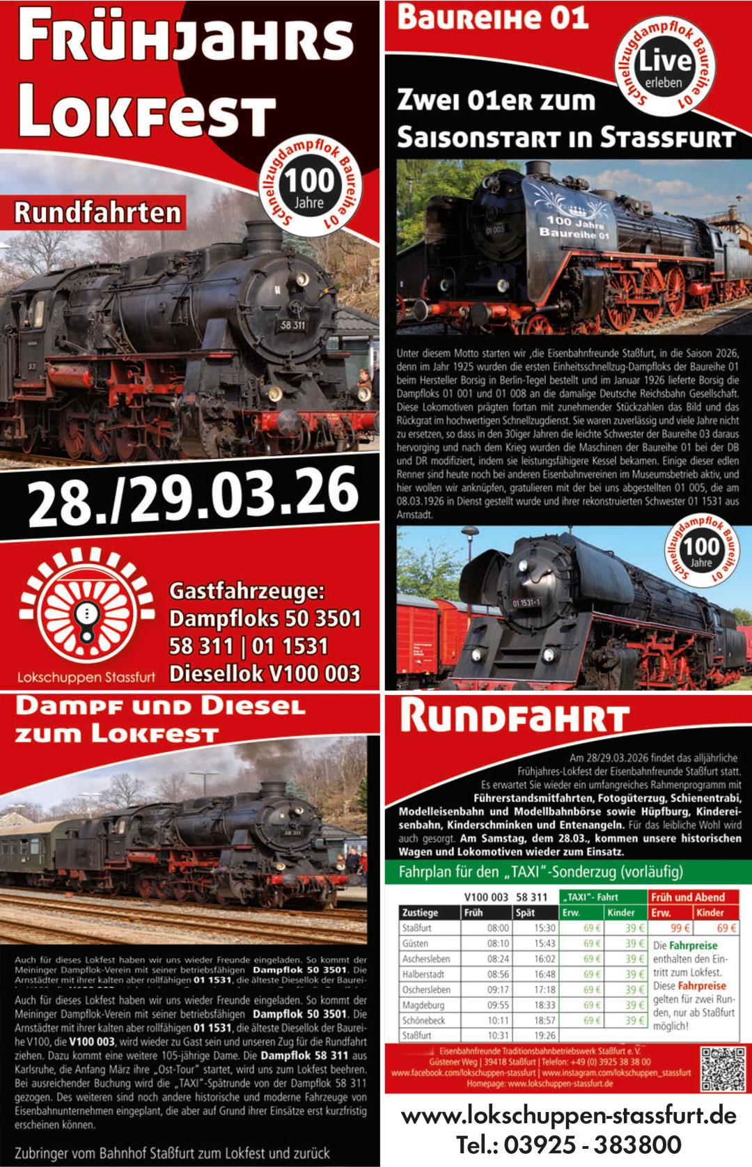 Lokfest im Lokschuppen Sta�furt