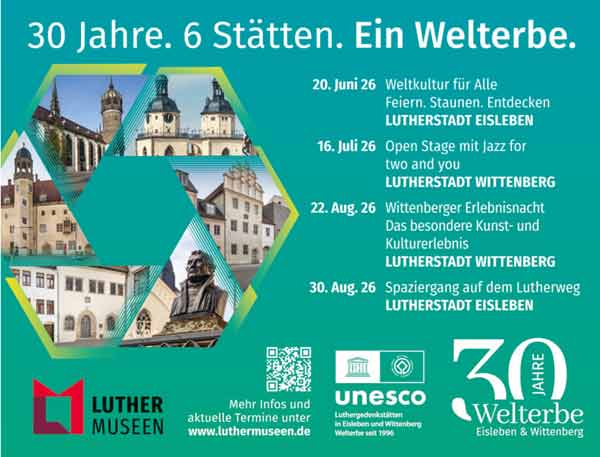 Luthergedenkst�tten Eisleben Wittenberg