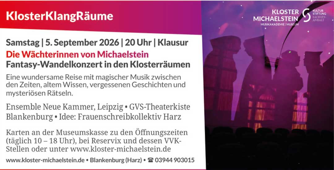 Michaelsteiner Klosterkonzert Klangbl�ten