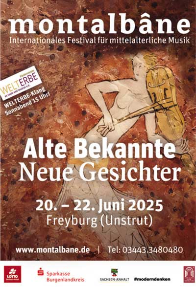 Mittelalterliches Musikfestival Montalbne in Freyburg