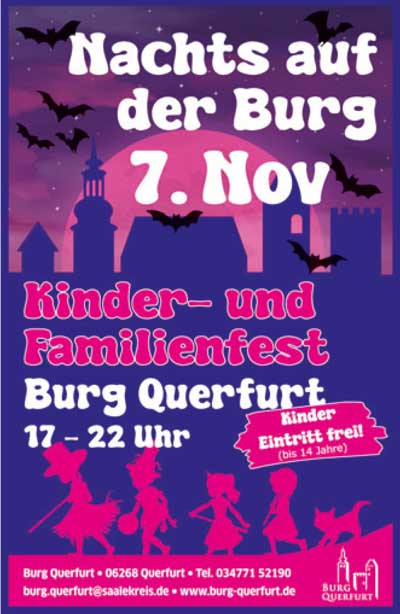 Nachts auf der Burg Querfurt