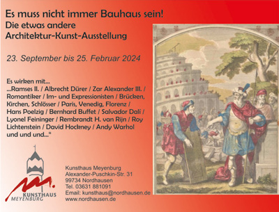 Die etwas andere Architektur-Kunst-Ausstellung