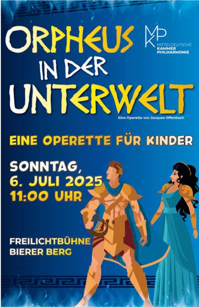 Orpheus Operette fr Kinder auf dem Bierer Berg Schnebeck