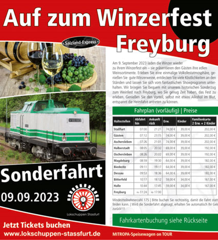 Ostalgie-Bahnfahrt