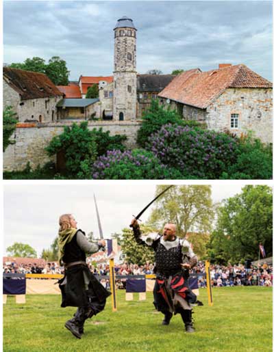 Ritterlager und Gaukelei auf Schloss Ampfurth