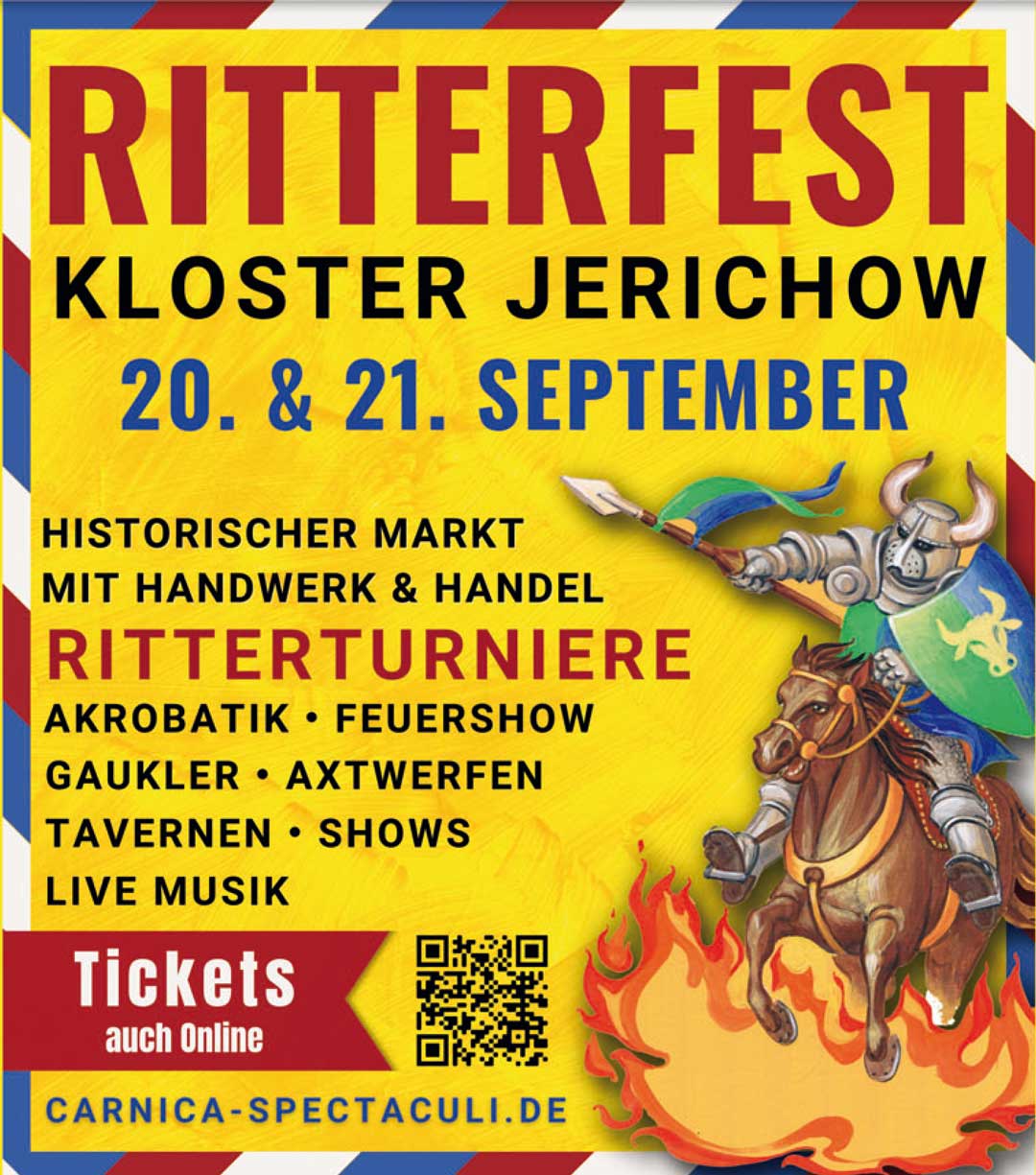 Ritterfest im Kloster Jerichow