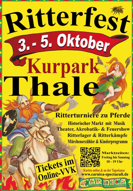 Ritterfest Kurpark Thale