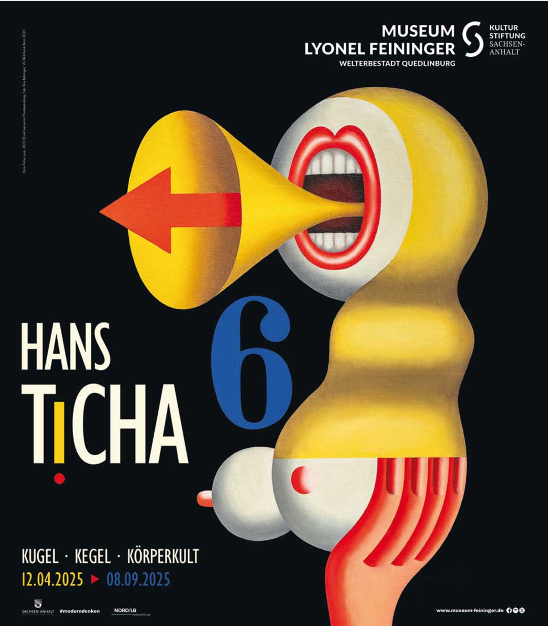 Titelthema: Sonderausstellung "HANS T!CHA - Kugel - Kegel - Krperkult"