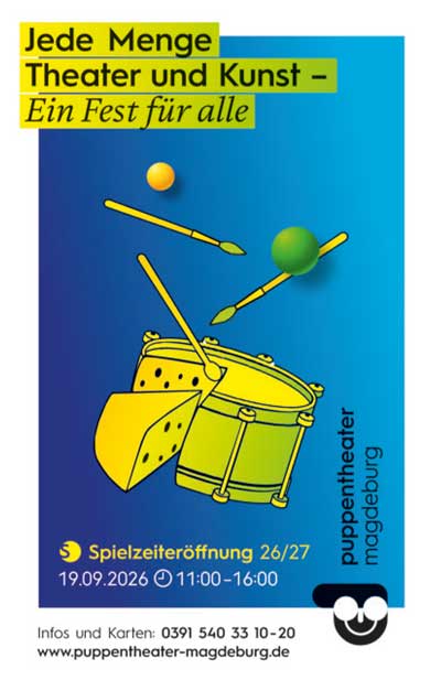 Spielzeitauftakt im Puppentheater 2026