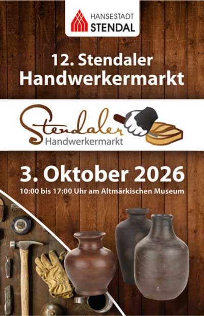 Stendaler Handwerkermarkt 2026
