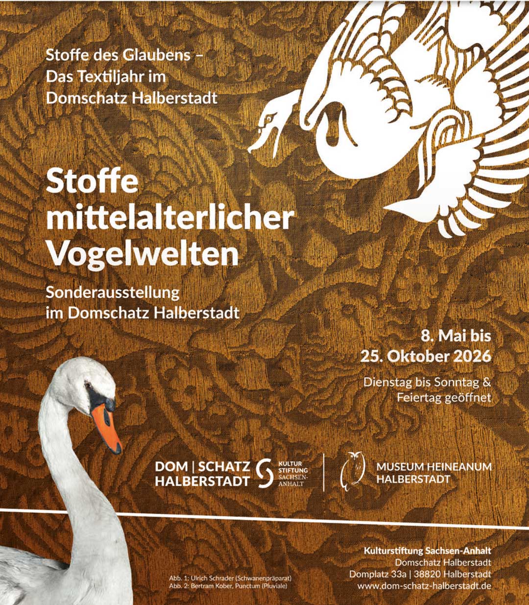 Stoffe mittelalterlicher Vogelwelten Halberstadt