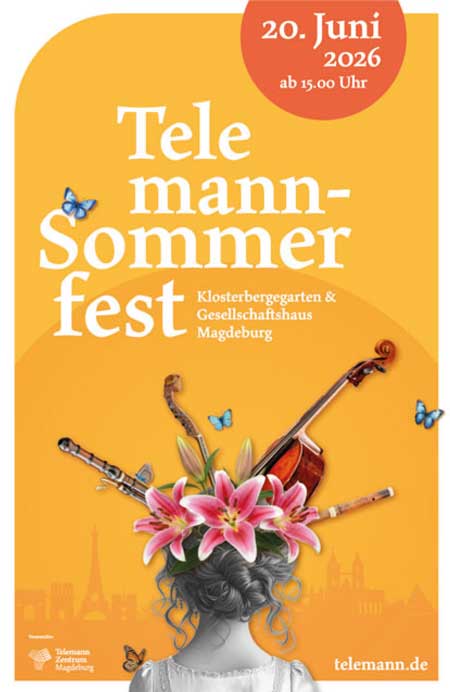 Telemann Sommerfest Klosterbergegarten Magdeburg
