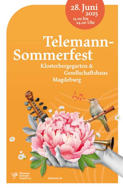 Telemann-Sommerfest im Magdeburger Klosterbergegarten