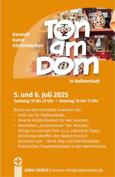 Ton am Dom auf dem Domplatz Halberstadt
