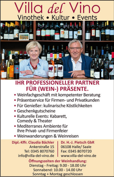 Villa del Vino Halle