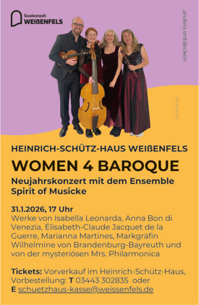 Neujahrskonzert Women4Baroque