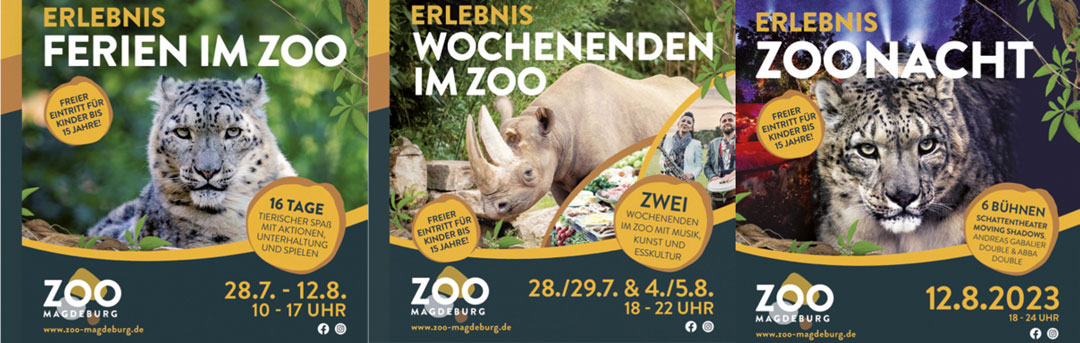 Ferien im Magdeburger Zoo